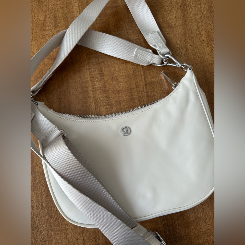 Lululemon Athletica Cream Crossbody Bag